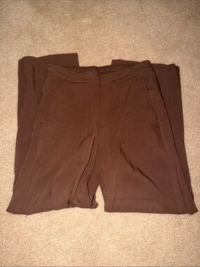 Brown Casual Work Pants